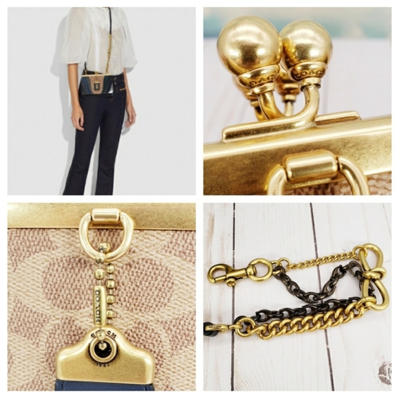 COACH Double Frame Bag 1941 - Picture 7 of 8